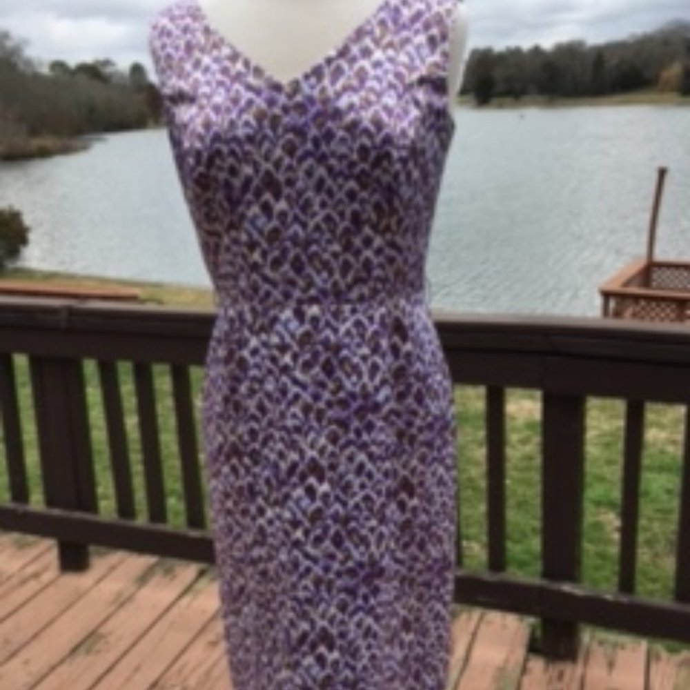 Antonio Melani Sleeveless Sheath dress size 8.